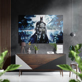 Batman Brushed Aluminium Dibond Wall Art.